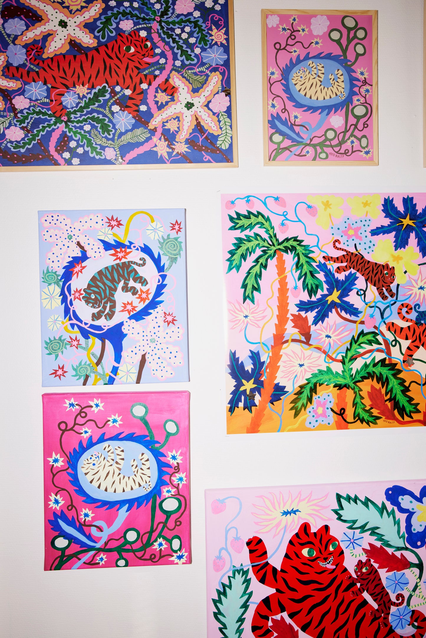Flower market posters
